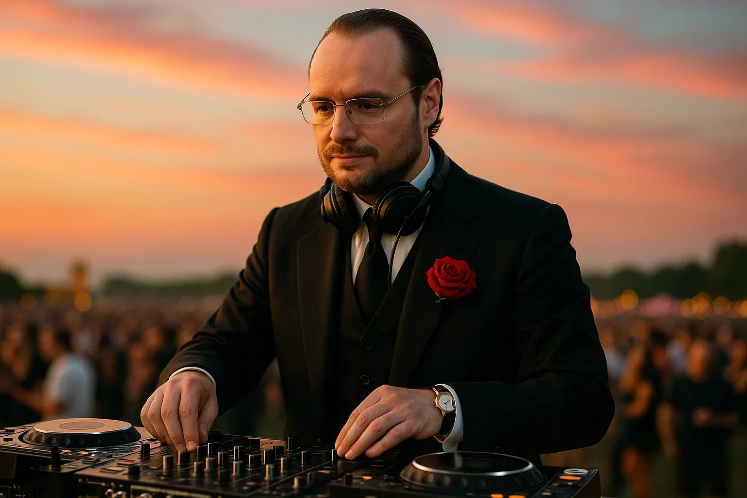 🎧 DJ of a Thousand Faces — A Photo Album of My Transformations (Created with AI)

This is me — in every one of these looks.
In this photo album, I transform into a DJ from different eras, cultures, and imaginary worlds. From a noble samurai to a fierce Viking, from a desert warrior in Dune style to a masked Anonymous rebel — each look isn't just a costume. It's a creative extension of myself, reimagined through the lens of artificial intelligence.

Every image is the result of blending my imagination with the power of generative AI. I experiment with visual identity, style, and cultural symbolism to show that music — like appearance — knows no boundaries.

This isn’t just a photo session. It’s my visual set. It’s a new way of self-expression.
This is me — like you’ve never seen before. And it was all created without a camera — in collaboration with a neural network.