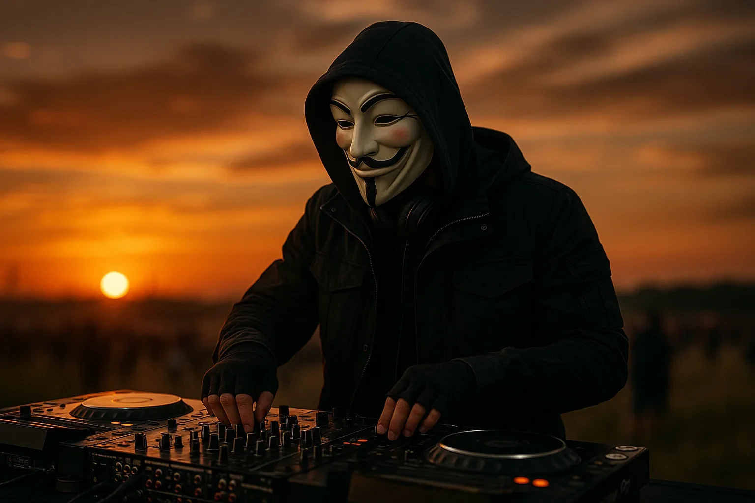 🎧 DJ of a Thousand Faces — A Photo Album of My Transformations (Created with AI)

This is me — in every one of these looks.
In this photo album, I transform into a DJ from different eras, cultures, and imaginary worlds. From a noble samurai to a fierce Viking, from a desert warrior in Dune style to a masked Anonymous rebel — each look isn't just a costume. It's a creative extension of myself, reimagined through the lens of artificial intelligence.

Every image is the result of blending my imagination with the power of generative AI. I experiment with visual identity, style, and cultural symbolism to show that music — like appearance — knows no boundaries.

This isn’t just a photo session. It’s my visual set. It’s a new way of self-expression.
This is me — like you’ve never seen before. And it was all created without a camera — in collaboration with a neural network.