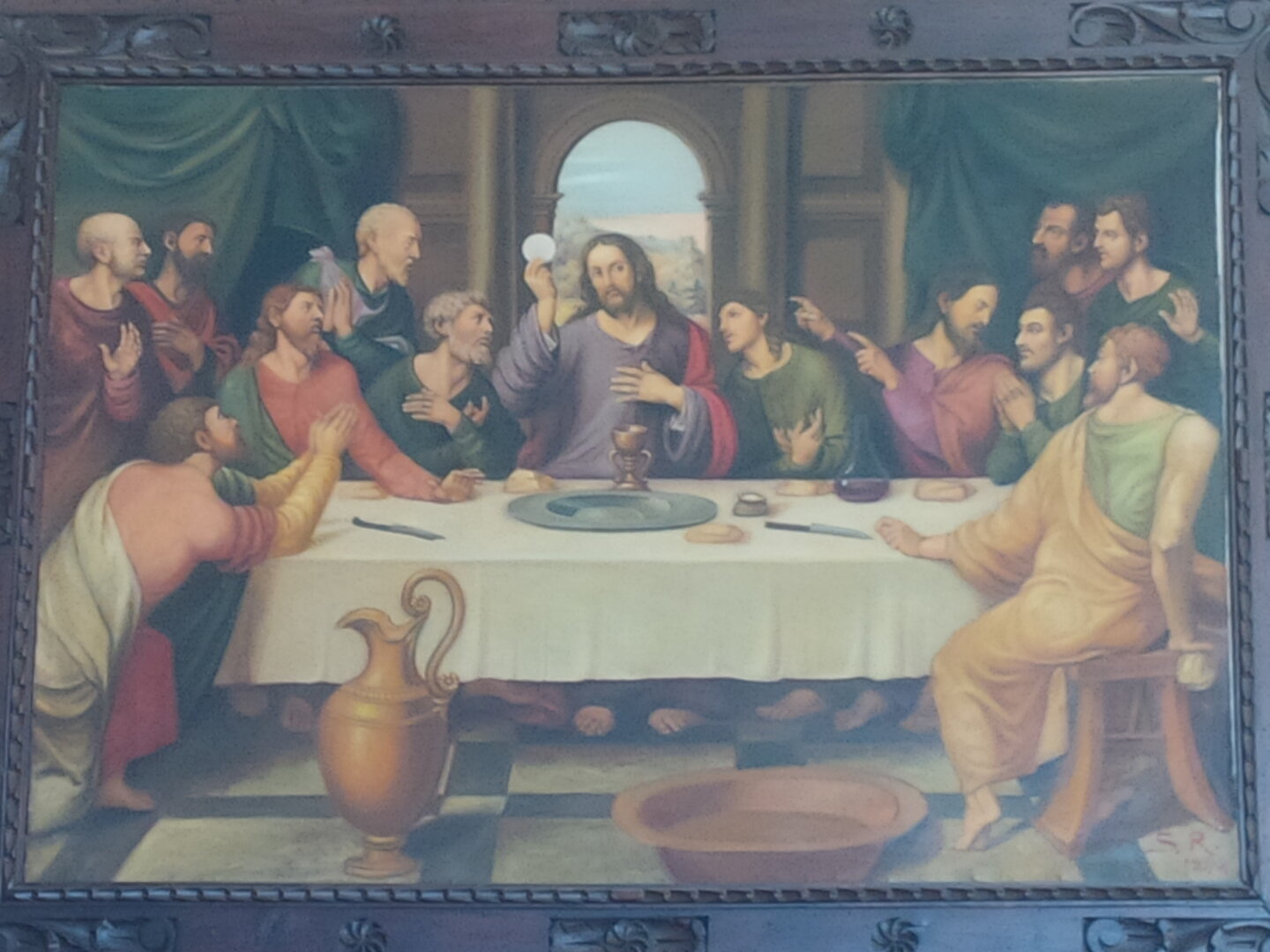 Last Supper, Painting, Christianity, Foto by J.A.Dennis Gehrmann, Ronda, Spain, Al Andalus, EU, 2019