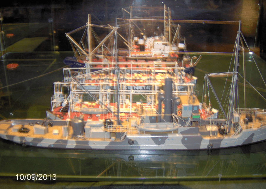 Model ships of the modern variety, the biggest one being the one who raised the Vasa