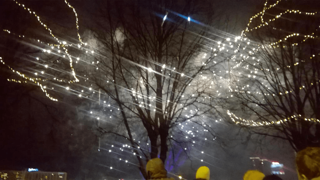 Bright lights fizzling out