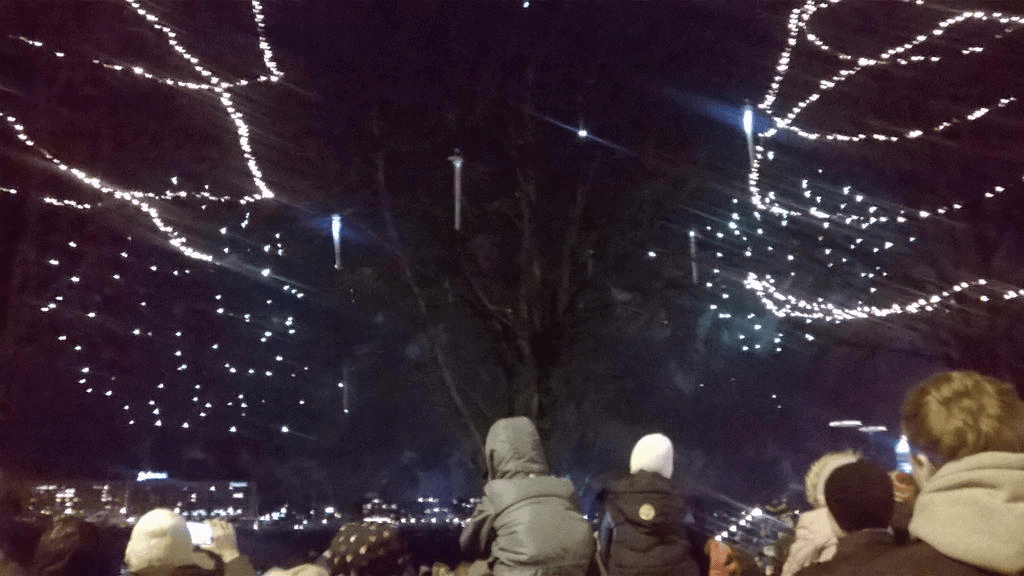 Fireworks are fizzling out