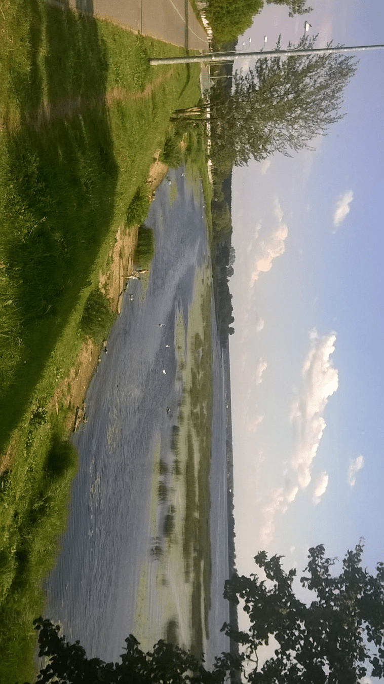 Portait view of the Daugava