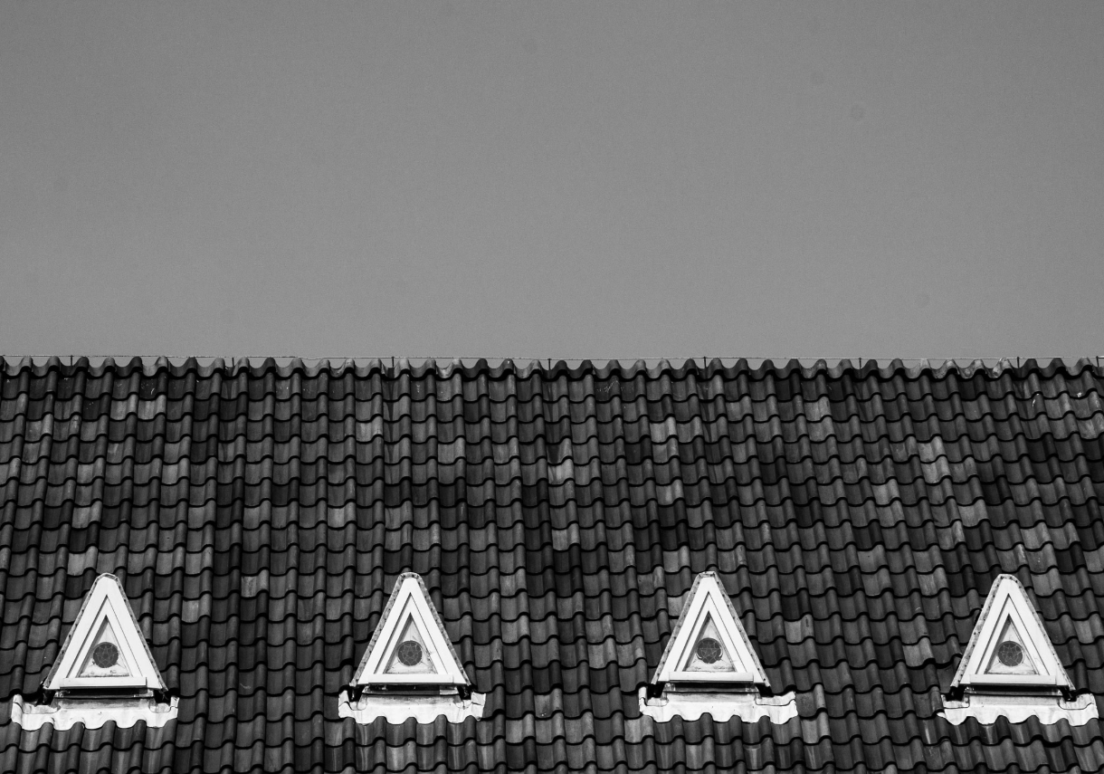 Windows at a old building, The Hague