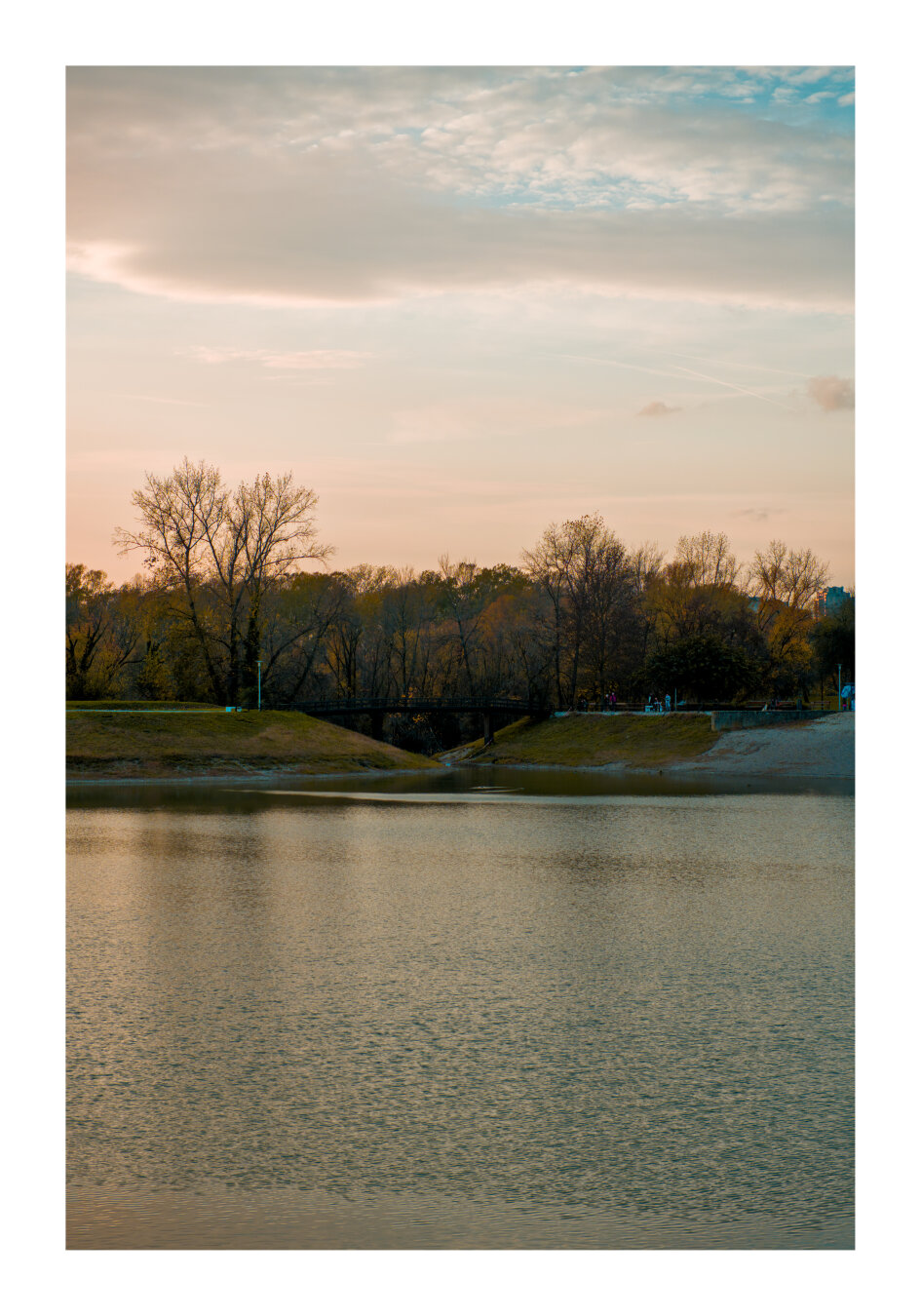 Lake Bundek, Zagreb in autumn