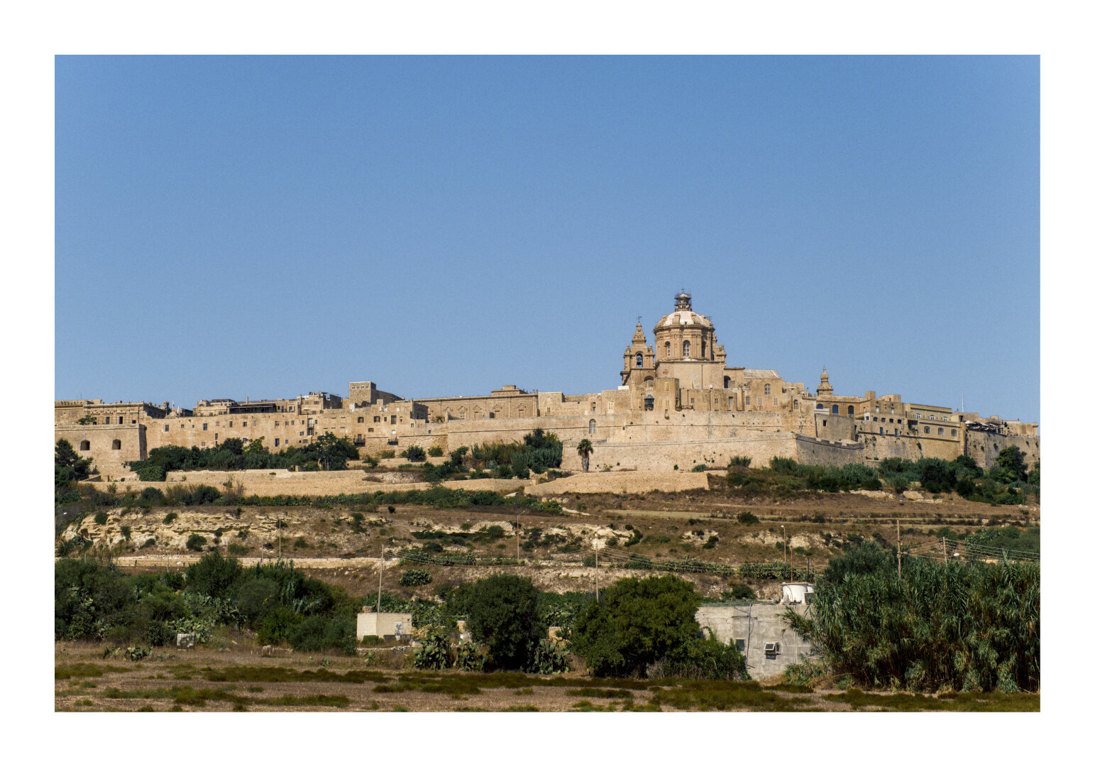The fortified city of Mdina, Malta