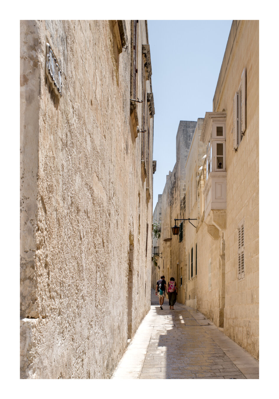 The walls of Mdina, Malta