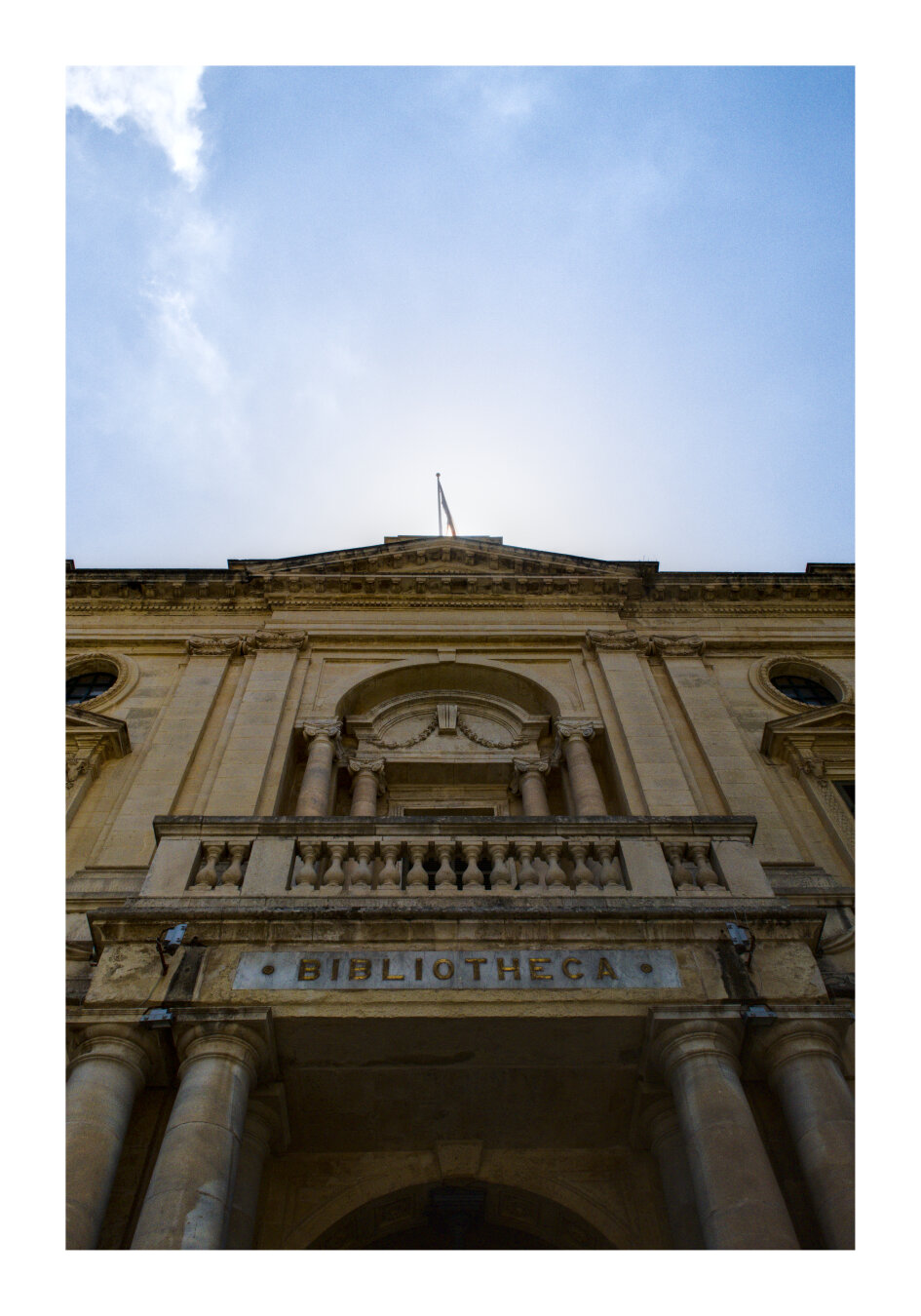 Library in Valletta, Malta
