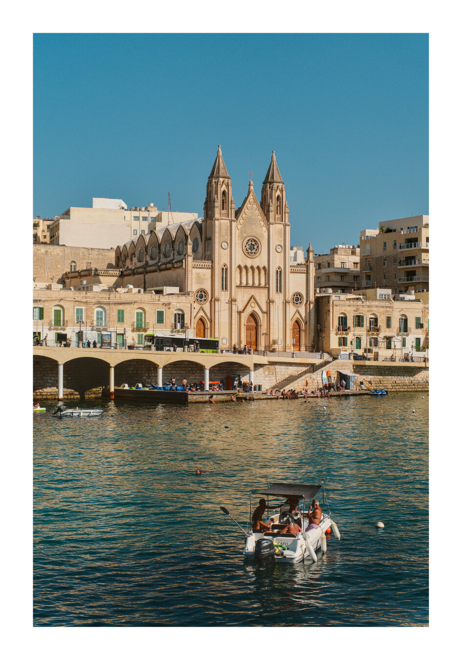 Church in St Julian's, Malta