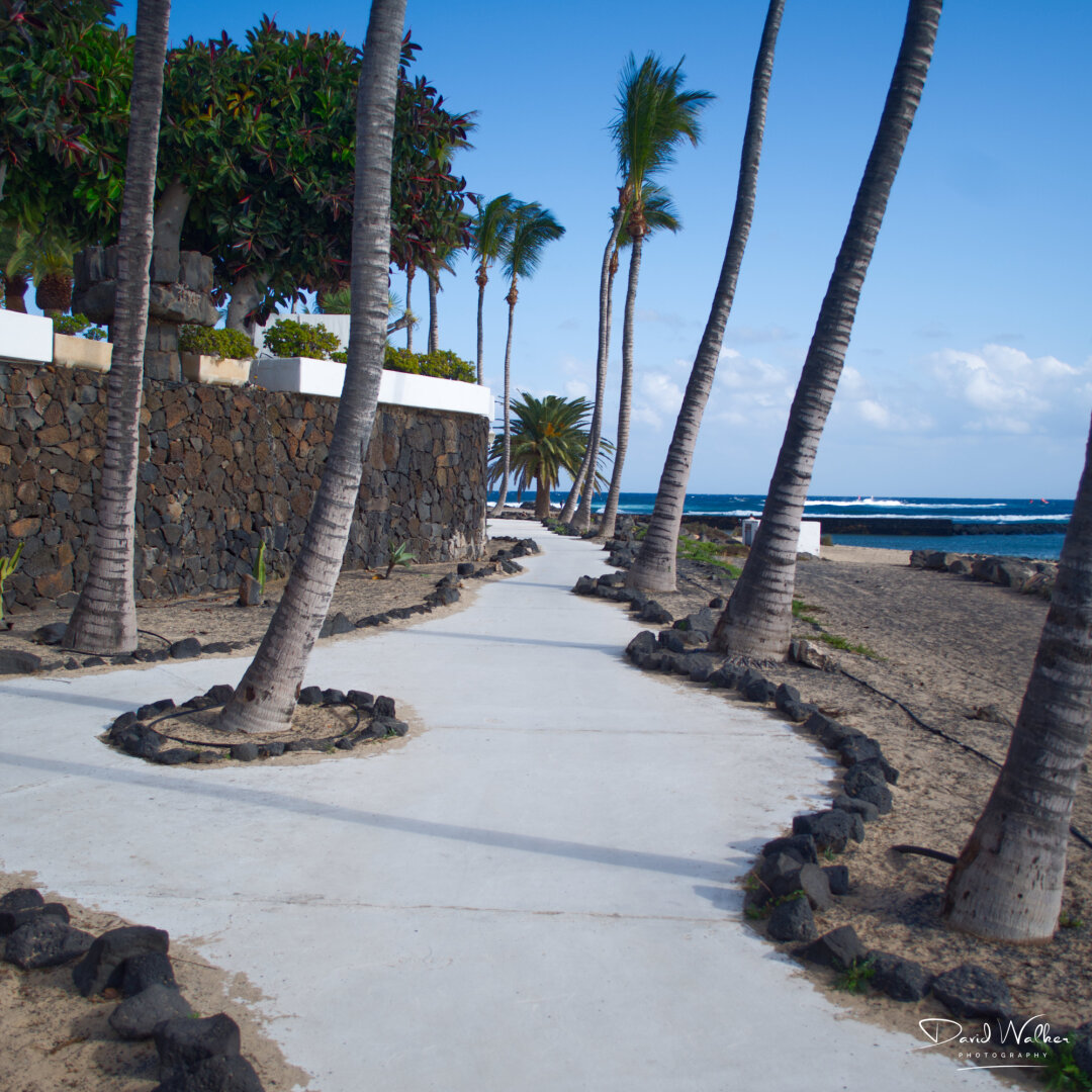 The promenade at Costa Teguise