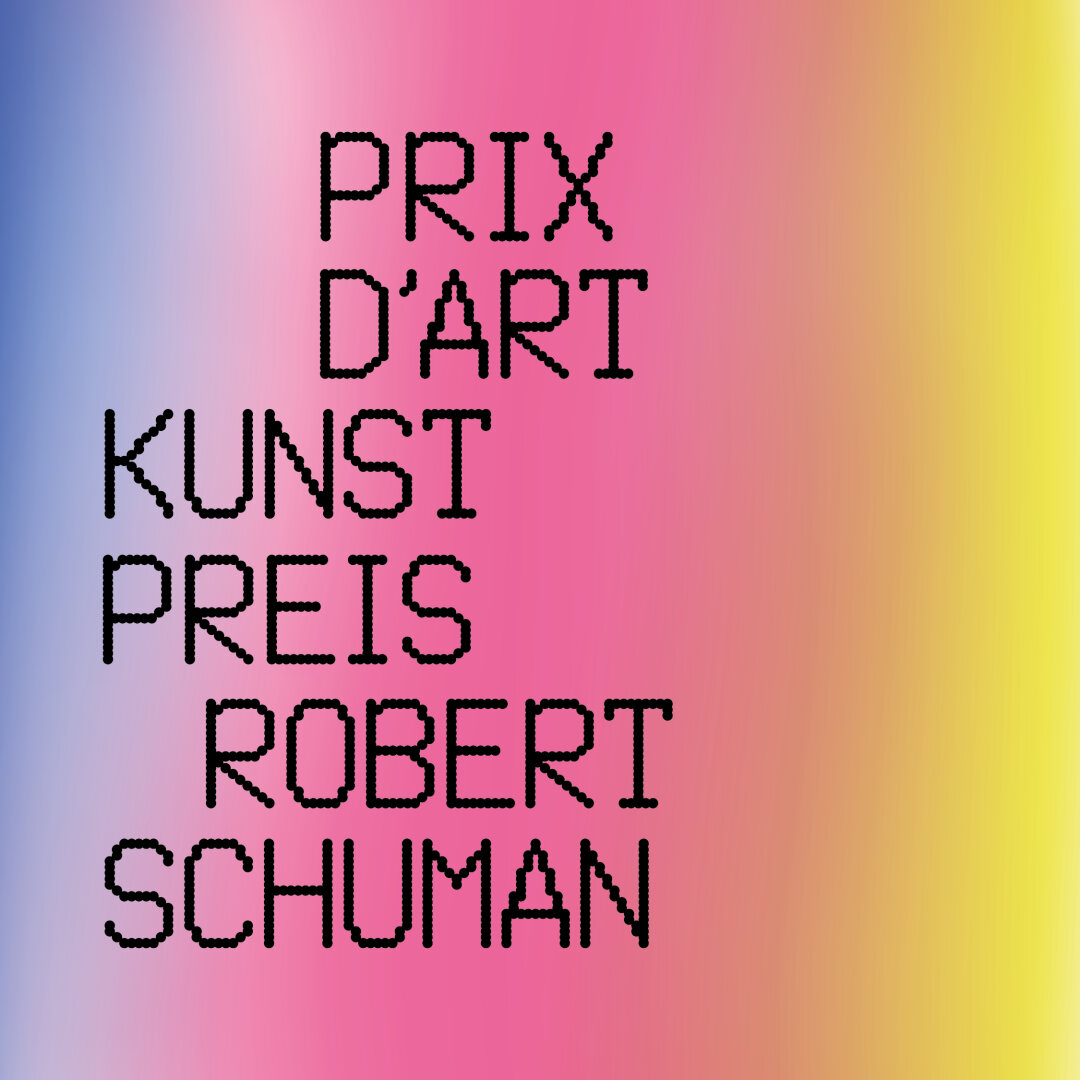 affiche du prix d'art kuntspreis robert schuman