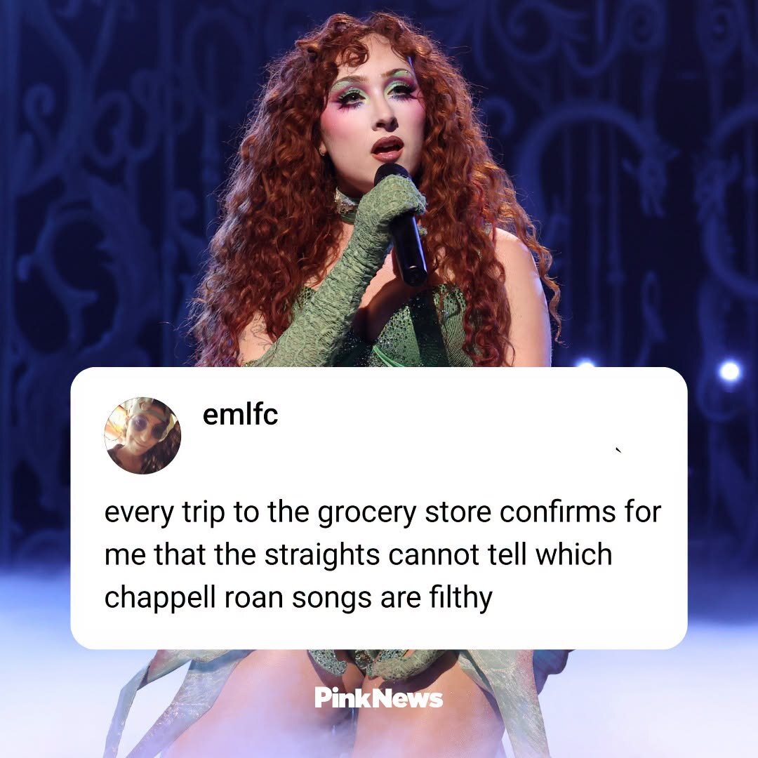 Every trip to the grocery store confirms for me that the straights cannot tell which chappel roan songs are filthy