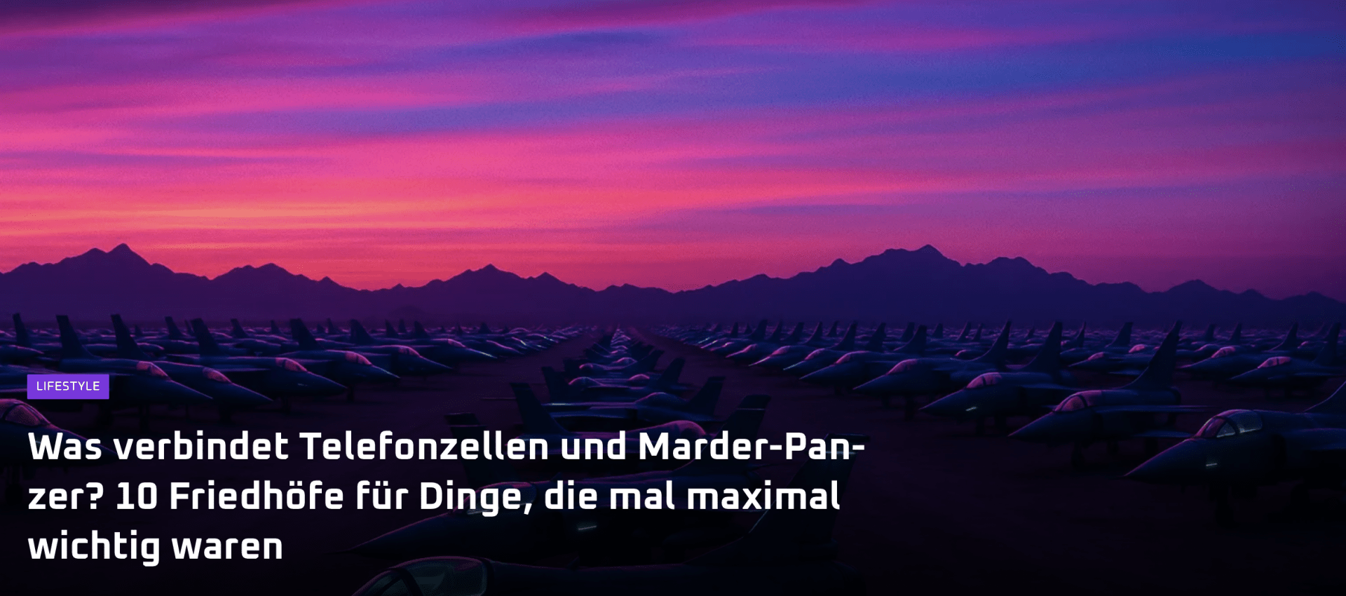 Sammelt sie alle! #LostPlace #Abrüstung #Depot #Sammlung

https://vampyres.tk/lifestyle/was-verbindet-telefonzellen-und-marder-panzer-10-friedhoefe-fuer-dinge-die-mal-maximal-wichtig-waren/