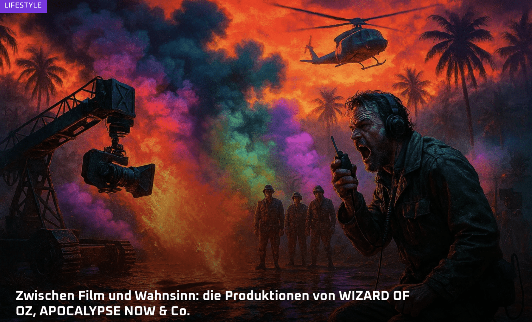 #Kino ist erst, wenn der #Cast fast draufgeht

https://vampyres.tk/lifestyle/zwischen-film-und-wahnsinn-die-produktionen-von-wizard-of-oz-apocalypse-now-co/