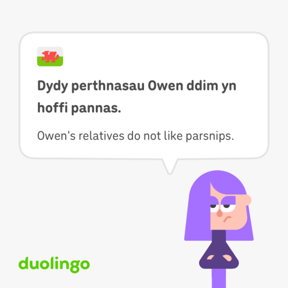 Duolingo welsh